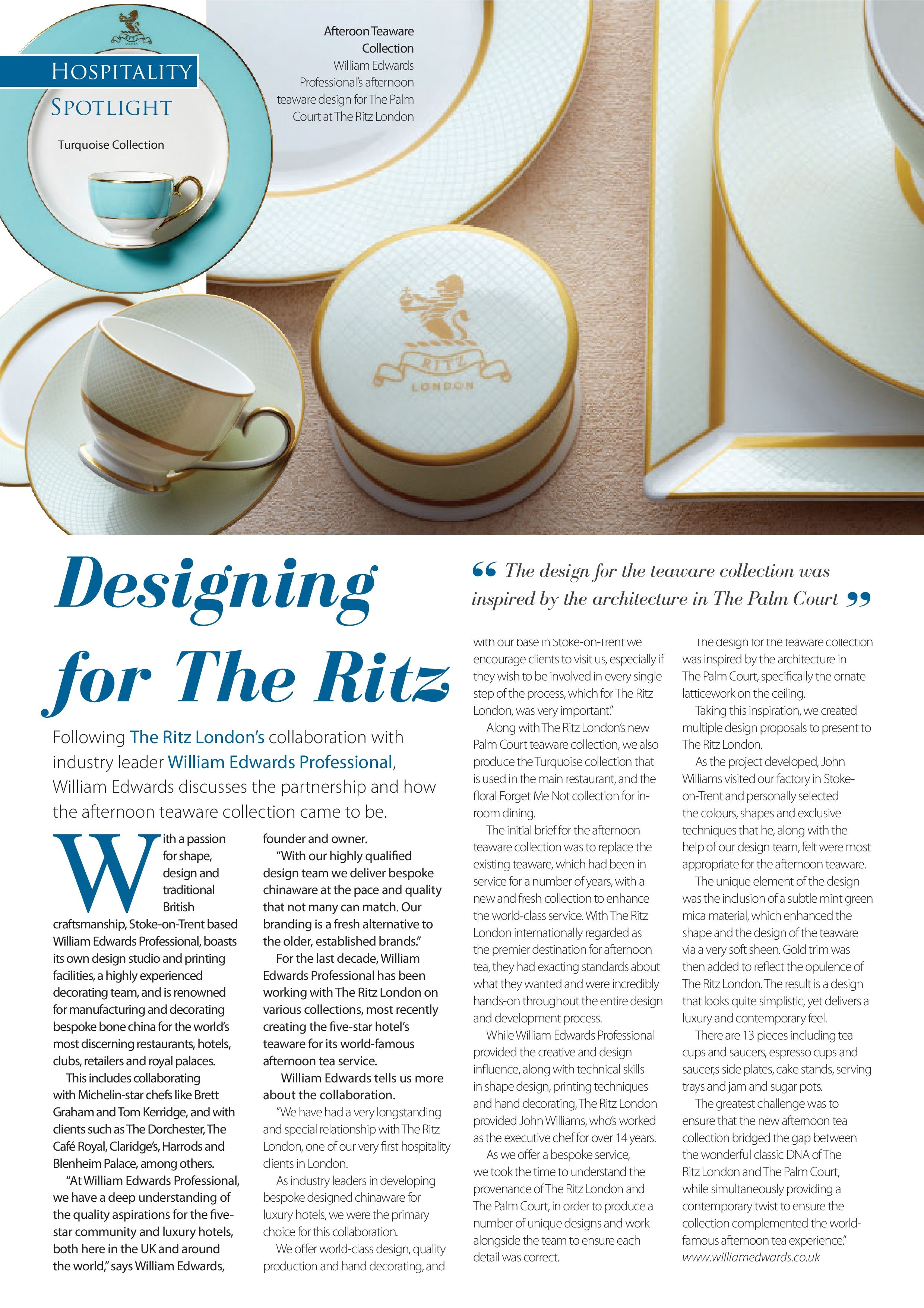 News As Seen In Tableware International!